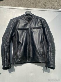 Pánská kožená bunda na motorku