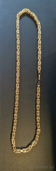 Zlatý řetízek královská vazba - jako nový - 52,2g - vyměním