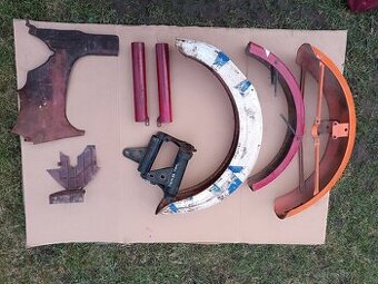 Blatník stadion,Jawa 638,Babeta,plech 175,kryt tlumiče,brýle