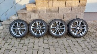 Alu kola 5x100 r16 škoda scala fabia III zimní pneu