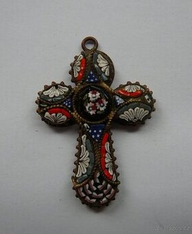 Starožitný Šperk-Benátske sklo