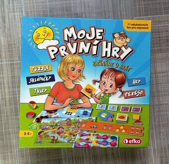 Soubor detskych her Moje prvni hry zn.efko