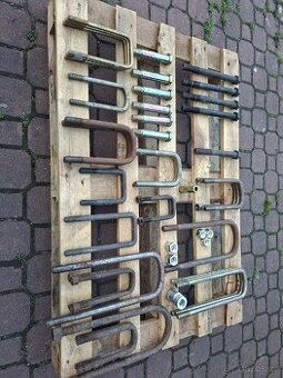 Třmeny + čepy různé druhy