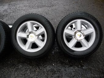Originální kola CHEVROLET po renovaci ZIMNÍ PNEU 275/60/20