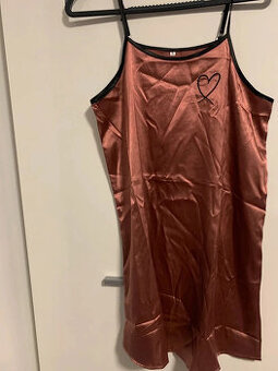 Satenová noční košile vel. S