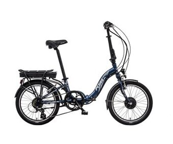 ZÁNOVNÍ LIBERTY Skládací ELEKTROkolo PEGAS 7spd 36V, modré