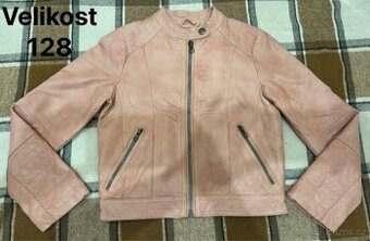 Dívčí kožená bunda