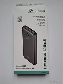 iPEAX POWER BANKA 10 000 mAh - NOVÁ