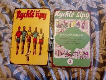 Rychlé šípy-Jaroslav Foglar cedule + ježek