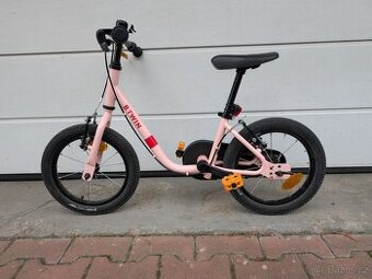 Dětské kolo a odrážedlo 2v1 14" Discover 500 3–5 let - BTWI