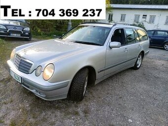 // Mercedes E 270 cdi, w210, 125kw, 2002 //DÍLY