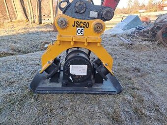 Hydraulická vibrační deska 4–9t, 40kN, 350kg – TOP stav, DPH