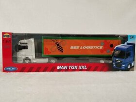 Welly 1:64 MAN TGX XXL Bee Logistics (green) - 1