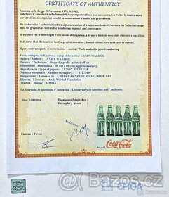 ANDY WARHOL  Coca-Cola - 1