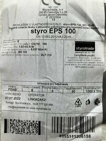 Podlahový polystyren styro EPS 100 - 1