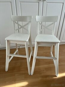Prodám 2x dětskou židli IKEA INGOLF