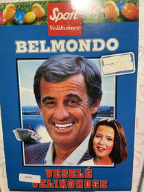 4x DVD J.P.Belmondo, Babovřesky a 30 minut před půlnocí.