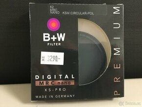 B+W pol. filtr MRC nano KSM 62mm