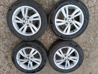 Fabia / Rapid - alu 6x15 et38 + letní 185/60/15