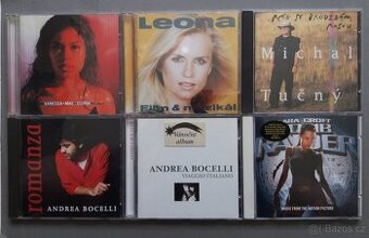 CD originál : Tučný, Leona, Bocelli a jiné