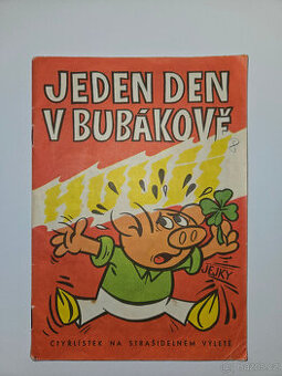 Čtyřlístek č.10 Jeden den v Bubákově - Original 1970