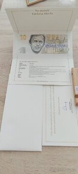 Pamětní bankovka Václav Havel