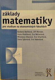 Základy matematiky pro studium na ekonomických fakultách.