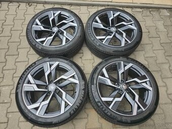 Prodám alu 5x112 R20 Sagitarius s pneu 235/45/20 Michelin