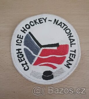 Nášivka ČESKÉHO NÁRODNÍHO TÝMU LEDNÍHO HOKEJE. - 1