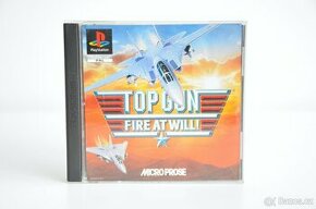 TOP GUN FIRE AT WILL Playstation 1