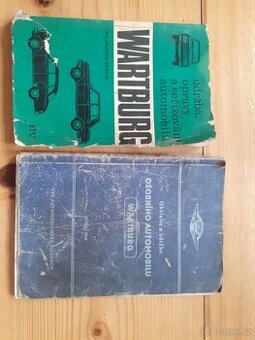 2 X WARTBURG NÁVODY