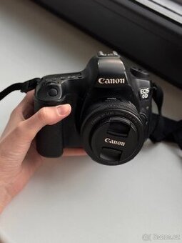 Canon EOS 6D + objektivy 85 mm f/1.8 a 50 mm f/1.8 STM + pří