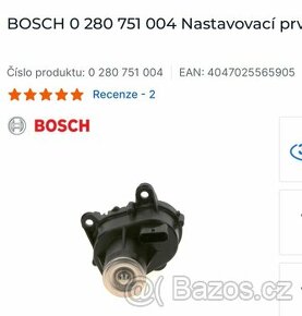 Nastavovací prvek vírivého potrubia v saní BMW 530d G30-G31