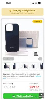 Prodám kryt PITAKA na iPhone 16pro max