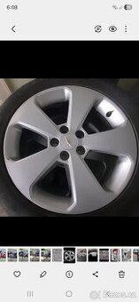 Chevrolet Cruze originální sada.4 ks kol, 215/50 zr17, 5x100