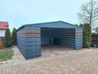 Přístřešek pro auto 5x6m