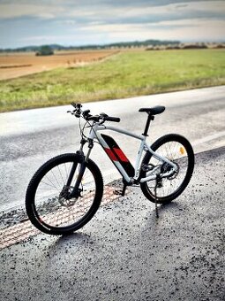 Horské elektrokolo Rockrider E-ST 100, kola 27.5" rám M