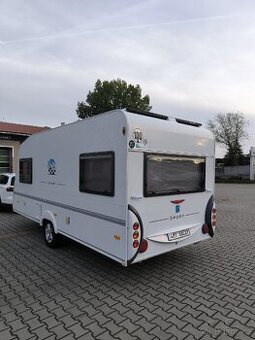 Obytný přívěs Karavan Knaus sport Solár Markýza Klimatizace