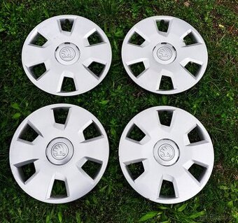 Poklice kryty kol 15" Škoda Octavia 3.