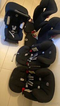 Set 5 autosedaček Volvo do 2 aut, 0-36 kg