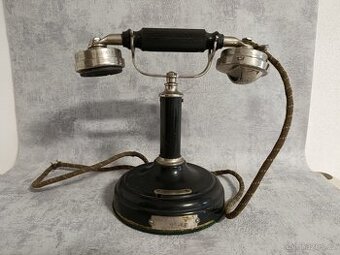 Velmi starý historický telefon do sbírky, štítek Ericsson