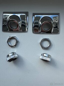 lišty stěračů Gaz 21 Volha nový chrom