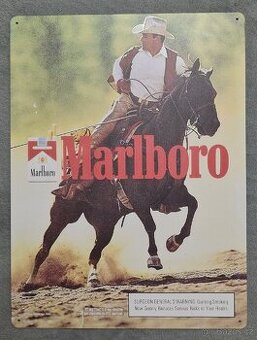 Kovová cedule 40x30 VELKÁ-MARLBORO 2