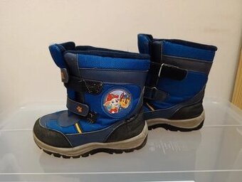 Úžasné zimní boty/ sněhule tlapkova patrola 28