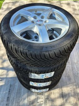 Prodám nové alu kola 16" + zimní pneu Continental (nejeté)