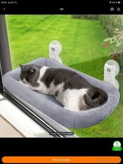 Kočičí pelíšek na okno