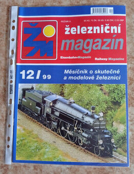 časopisy Železniční magazín a Dráha, celé ročníky - 12 čísel