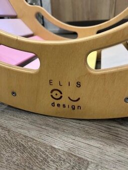 Dřevěná Montessori houpačka