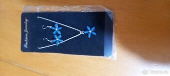 Nová sada šperků modrá