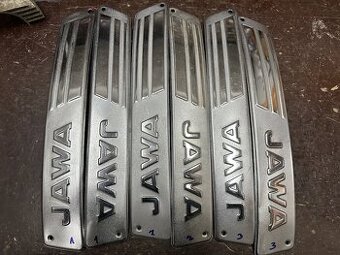 Predám bočné lišty nádrže s nápisem JAWA 350/634